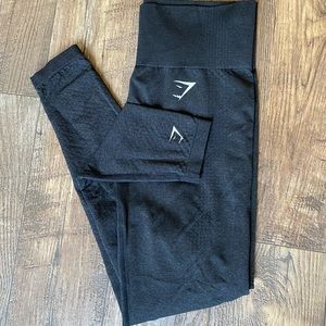 gymshark high waisted black leggings